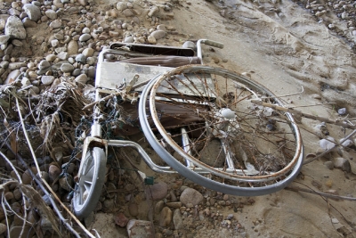 Abandoned wheelcahir