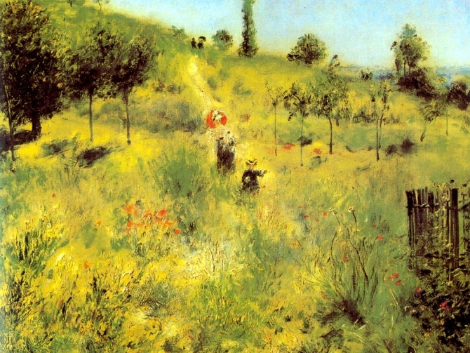 Chemin Montant - Renoir